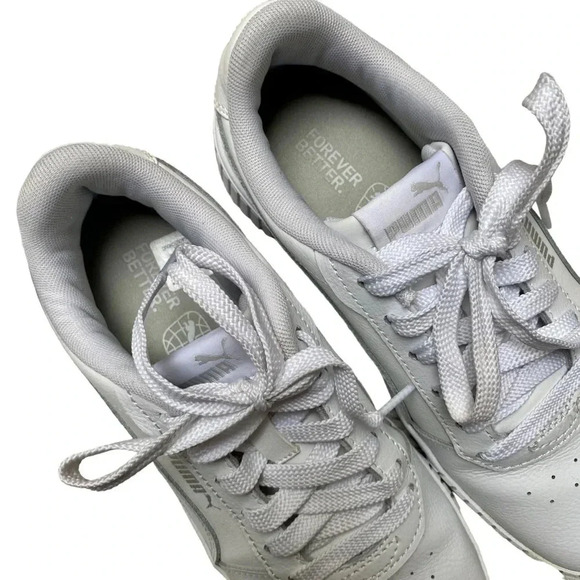 Puma Carina 2.0 Women’s Sneakers in White Size 7 - Picture 7 of 16